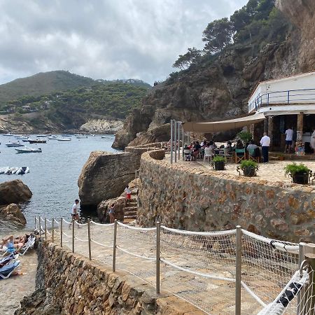 Precioso Apartmento Sobre El Mar, Cap Sa Sal, Begur, Girona ภายนอก รูปภาพ