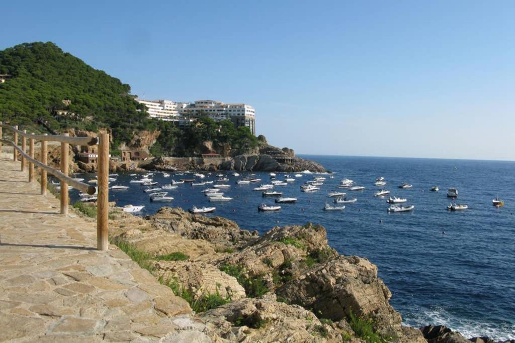 Precioso Apartmento Sobre El Mar, Cap Sa Sal, Begur, Girona ภายนอก รูปภาพ